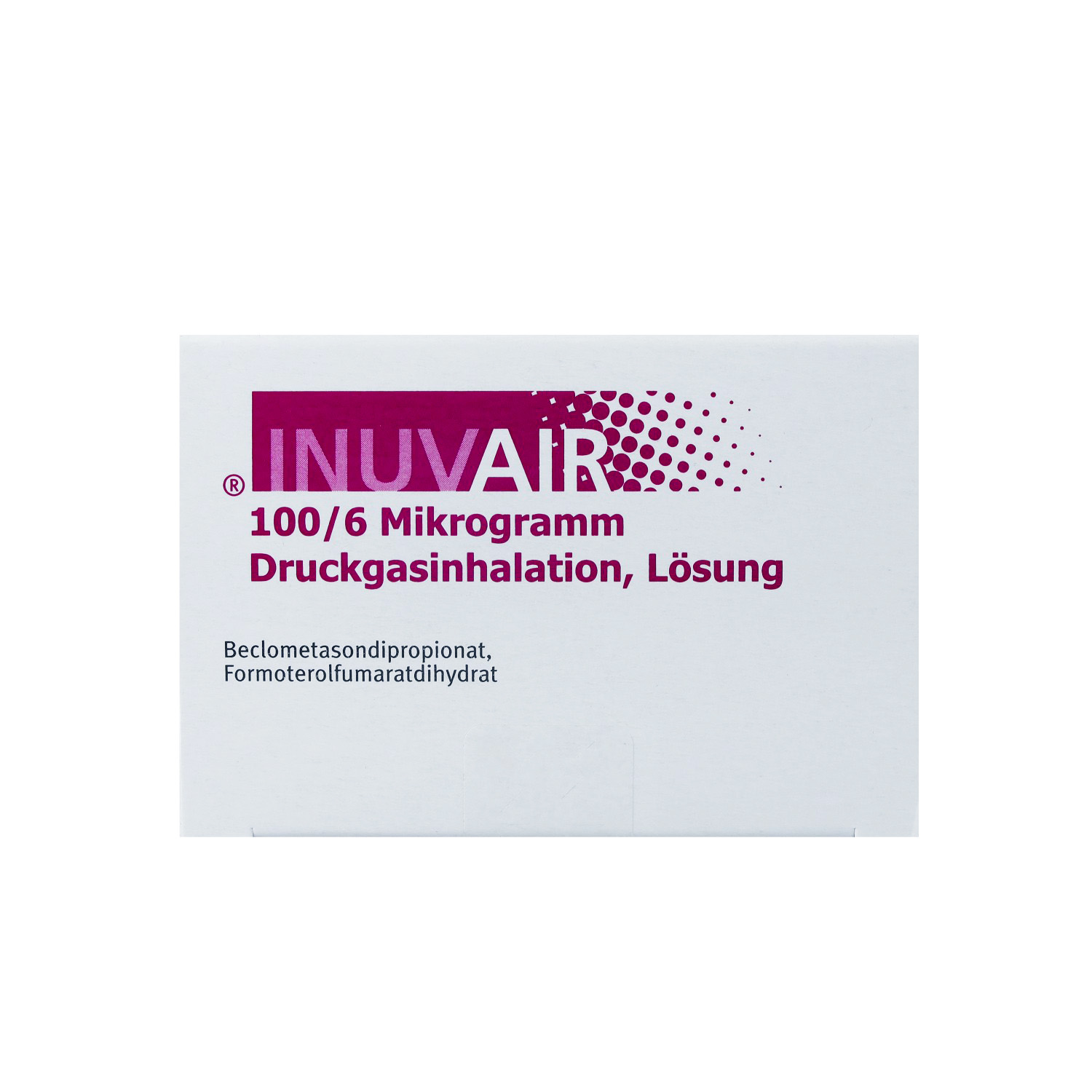 INUVAIR 100/6 μg 120 Hub Druckgasinhalat