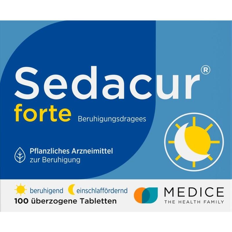 SEDACUR forte Beruhigungsdragees