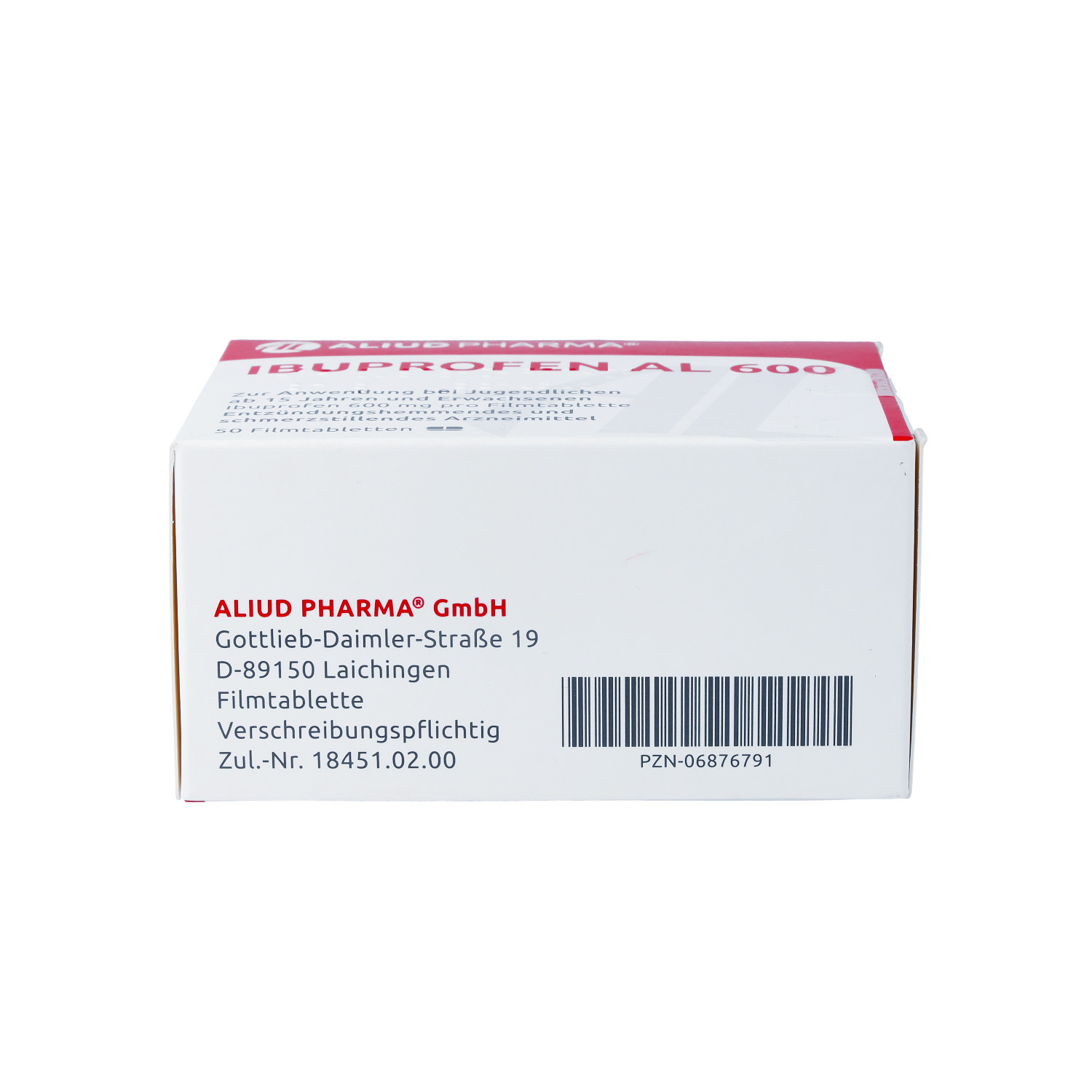 IBUPROFEN AL 600 Filmtabletten