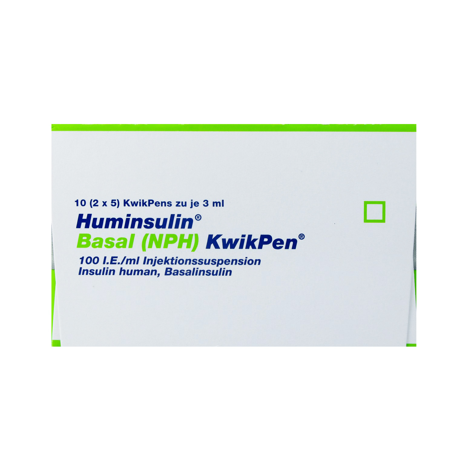 HUMINSULIN Basal NPH KwikPen Injektionssuspension