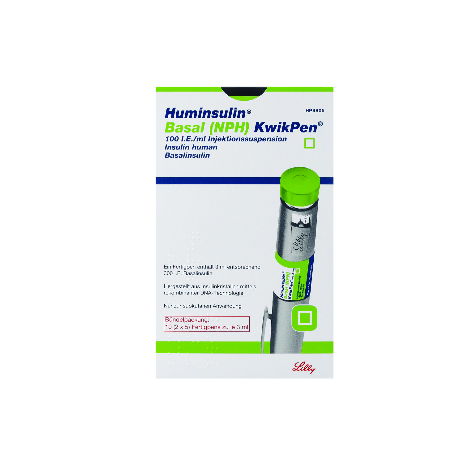 HUMINSULIN Basal NPH KwikPen Injektionssuspension