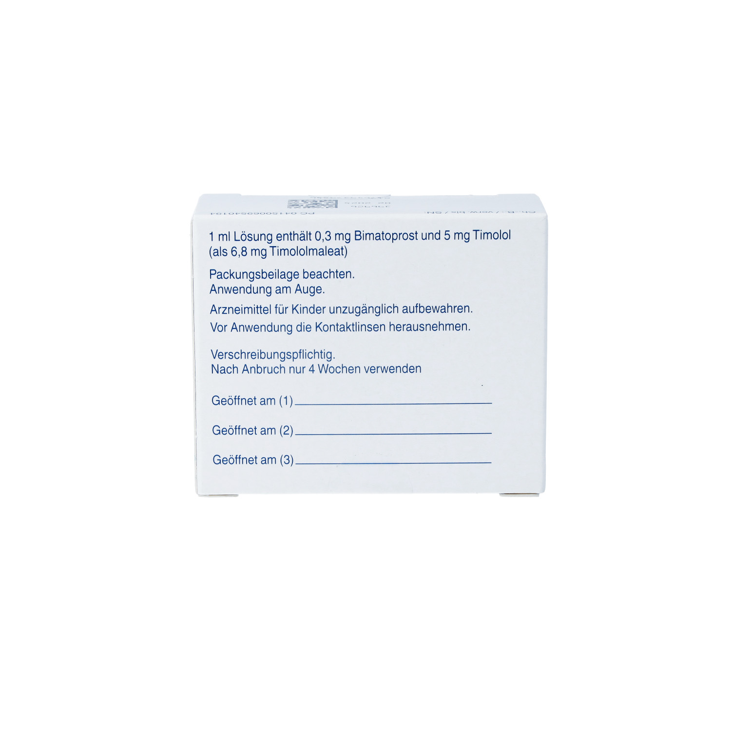 GANFORT 0,3 mg/ml + 5 mg/ml Augentropfen