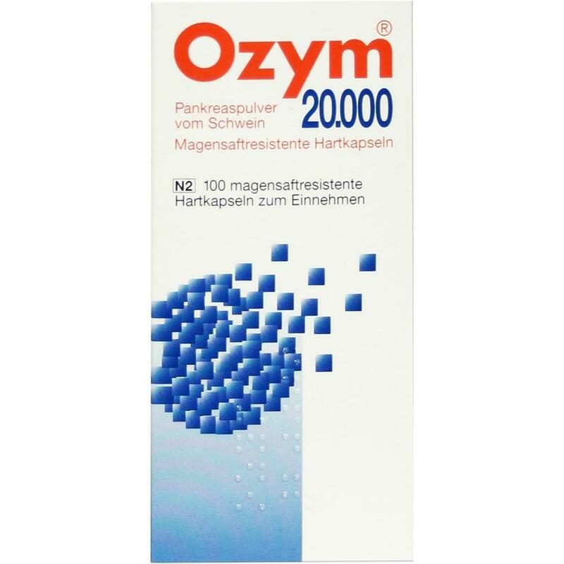 OZYM 20.000 Hartkapseln magensaftr.