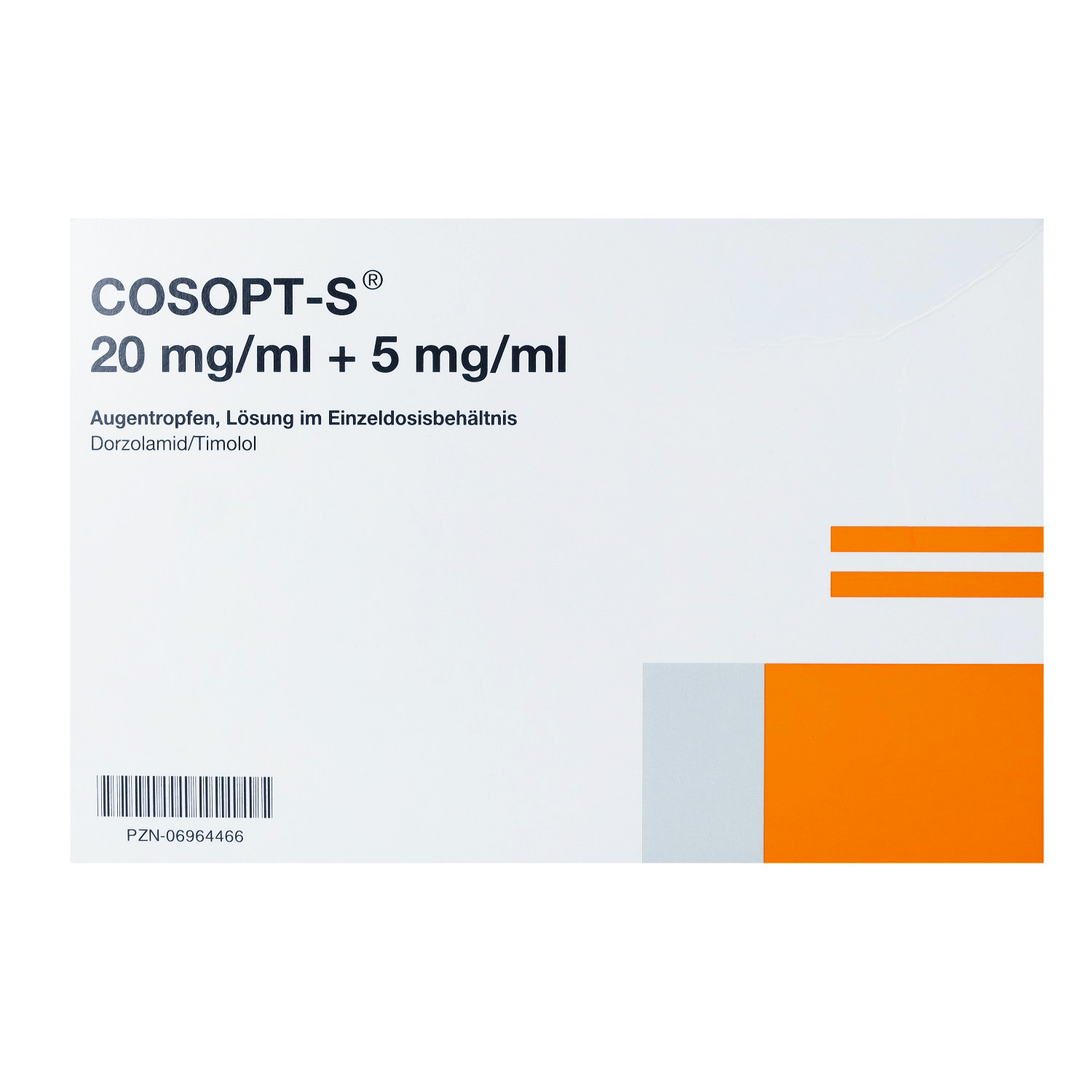 COSOPT-S 20 mg/ml+5 mg/ml Augentr.i.Einzeldosisbe.