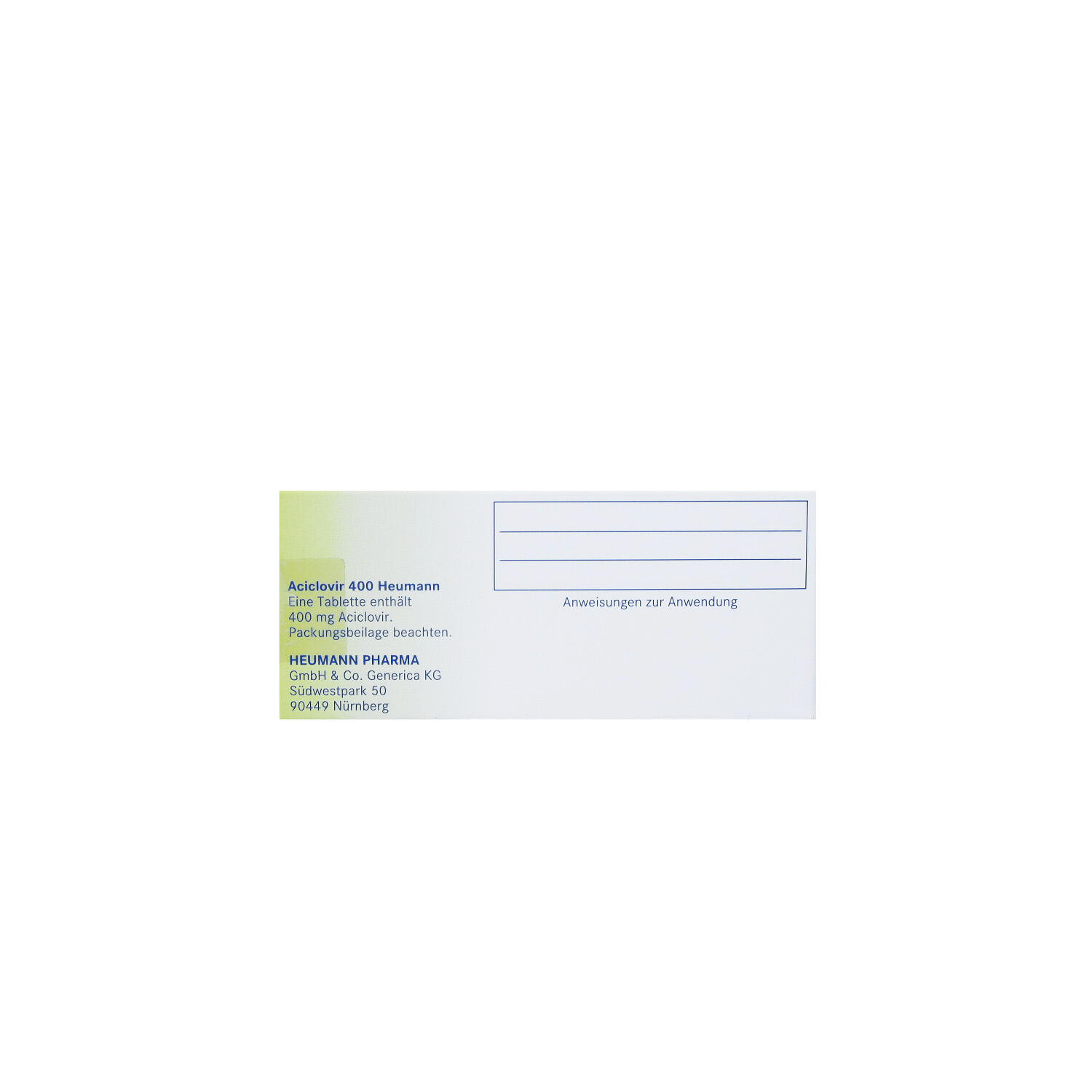 ACICLOVIR 400 Heumann Tabletten