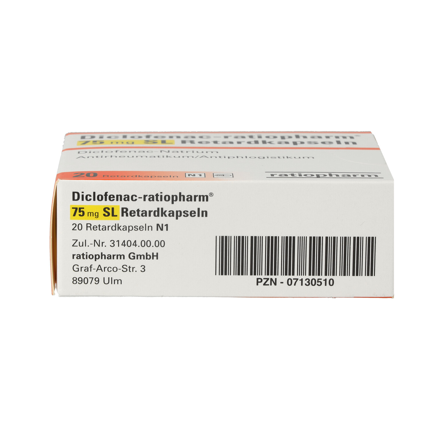 DICLOFENAC-ratiopharm 75 mg SL Retardkapseln
