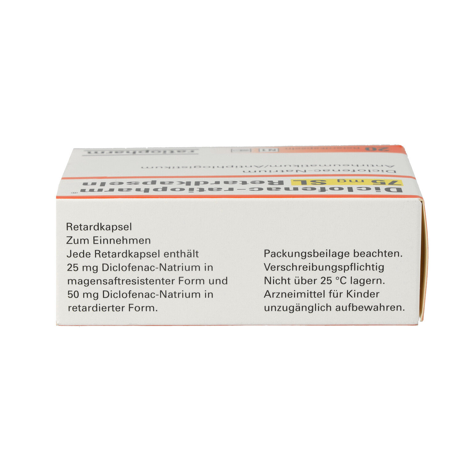 DICLOFENAC-ratiopharm 75 mg SL Retardkapseln