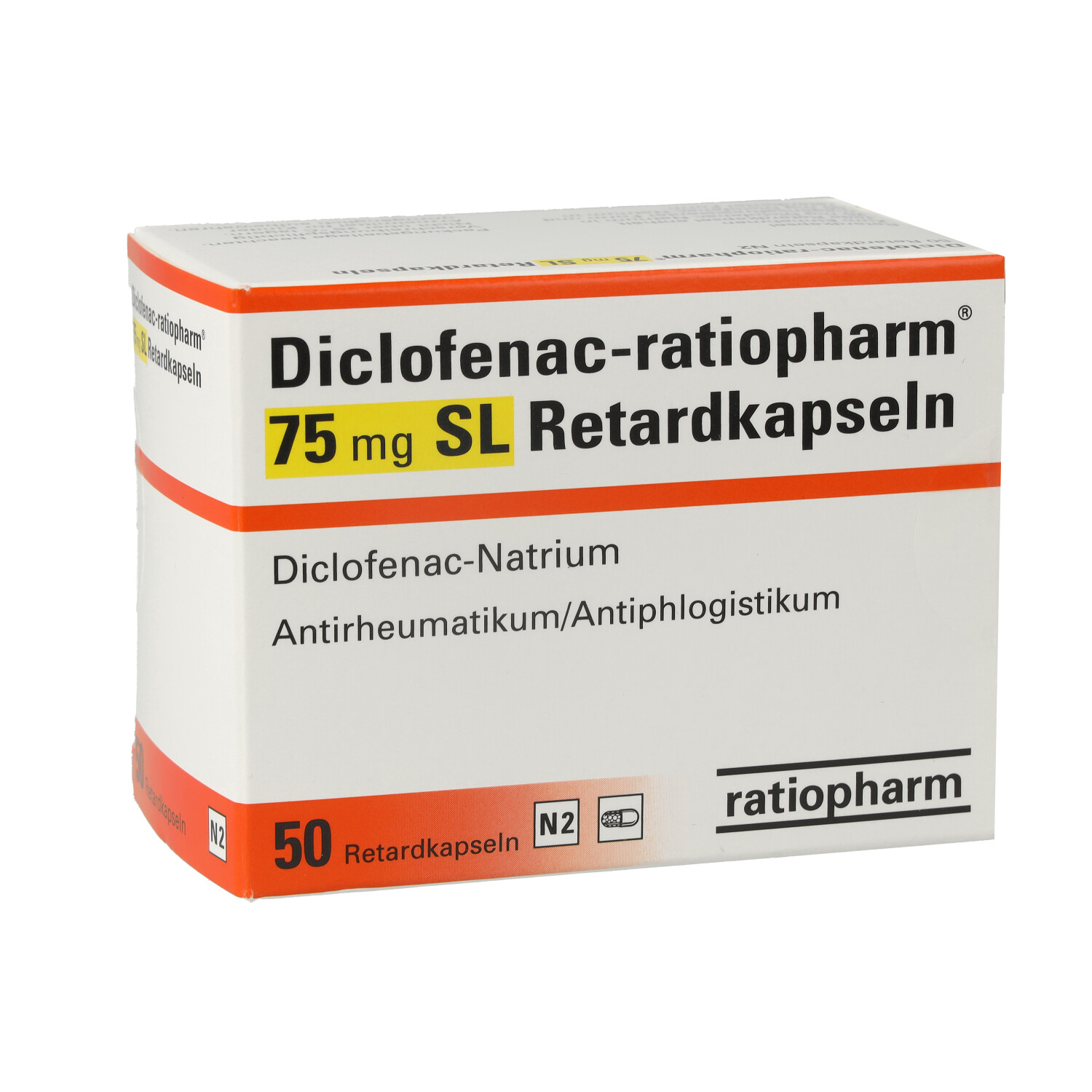 DICLOFENAC-ratiopharm 75 mg SL Retardkapseln