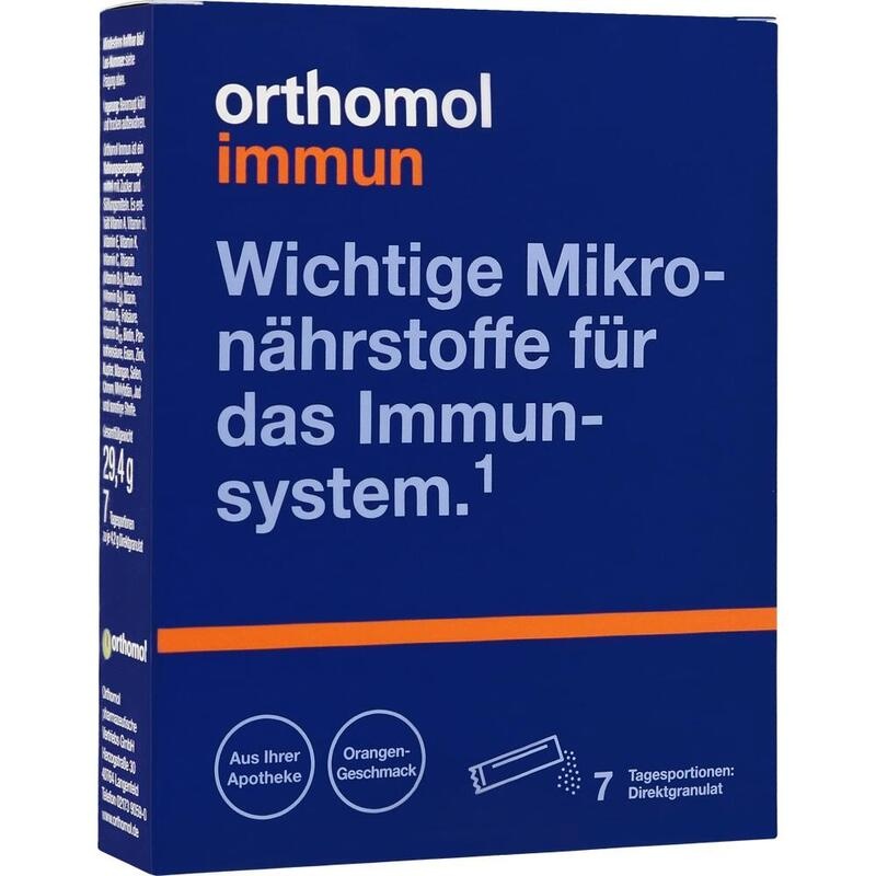 ORTHOMOL Immun Direktgranulat Orange