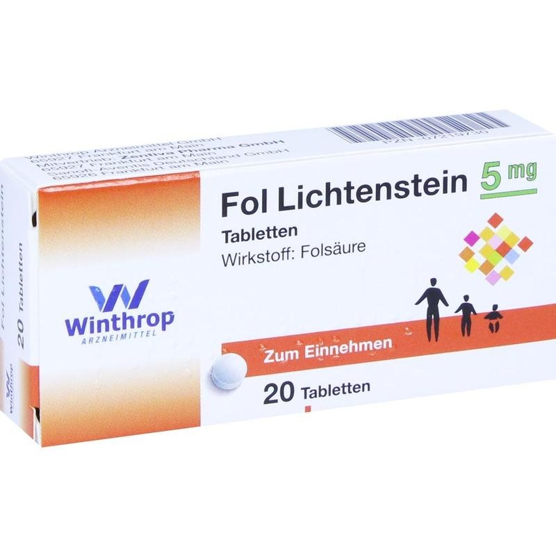 FOL Lichtenstein 5 mg Tabletten