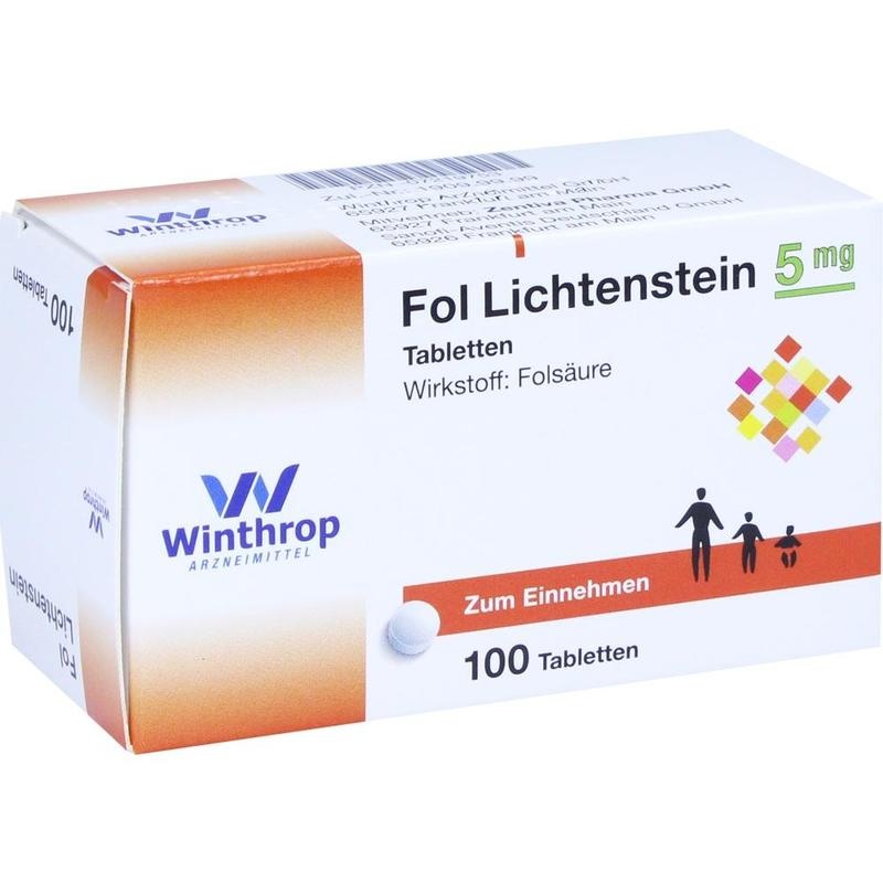 FOL Lichtenstein 5 mg Tabletten