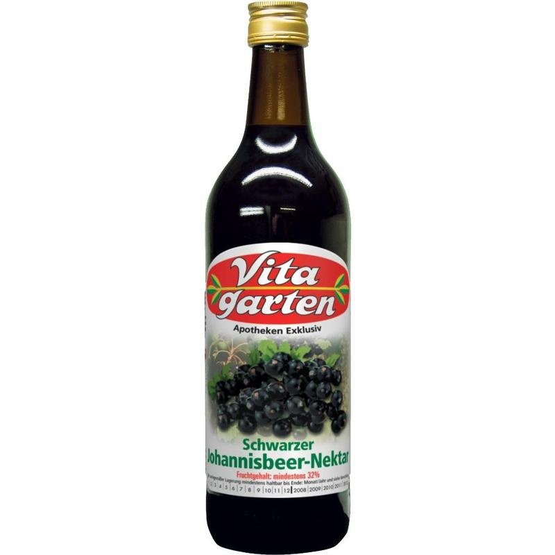 VITAGARTEN schw.Johannisbeer Nektar