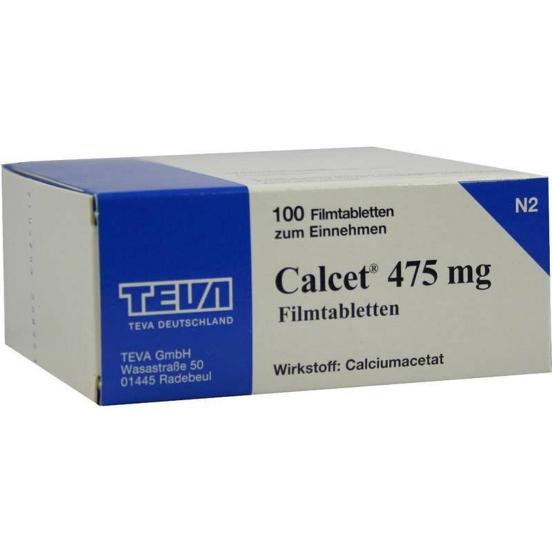 CALCET 475 mg Filmtabletten