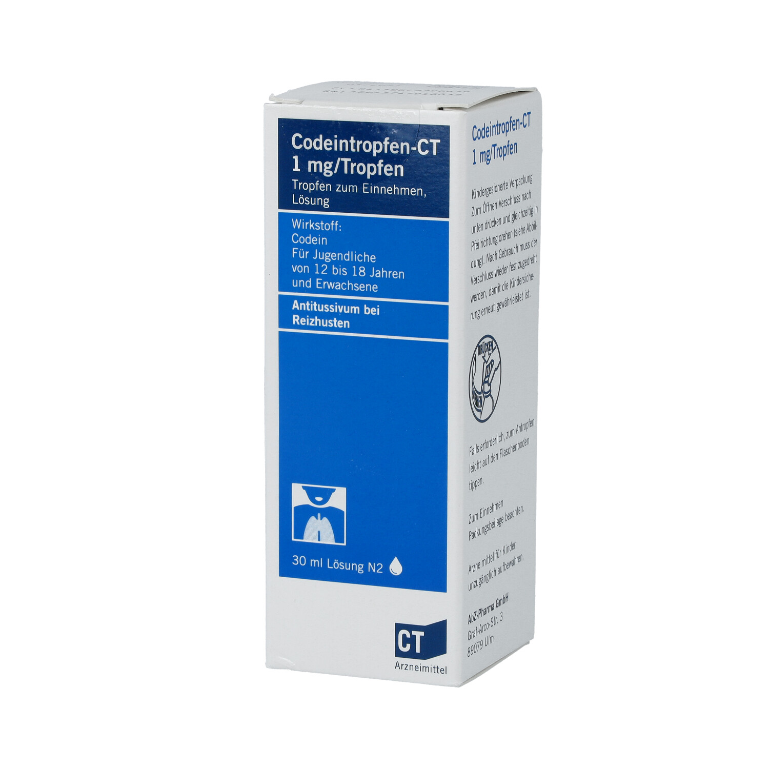 CODEINTROPFEN-CT 1 mg