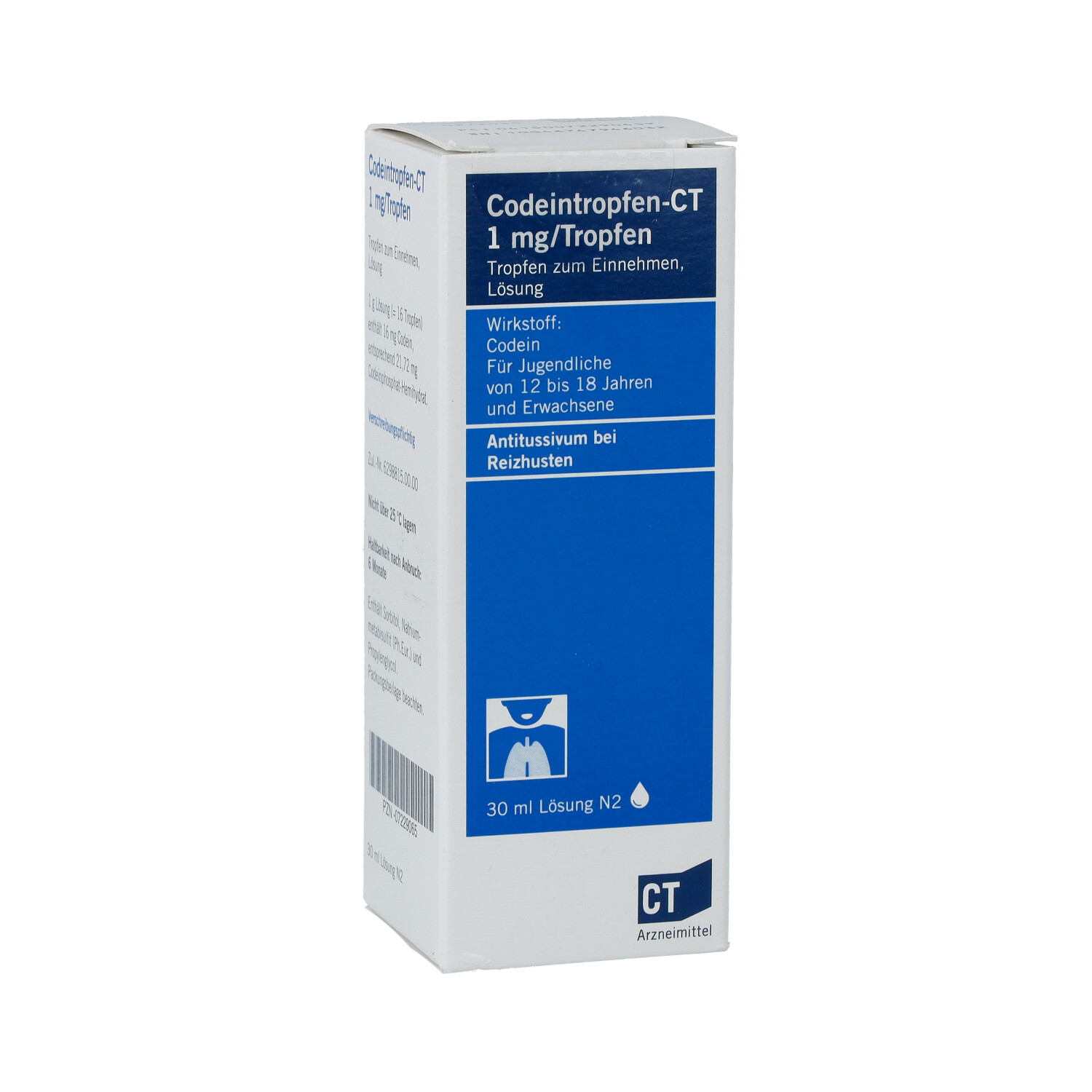 CODEINTROPFEN-CT 1 mg