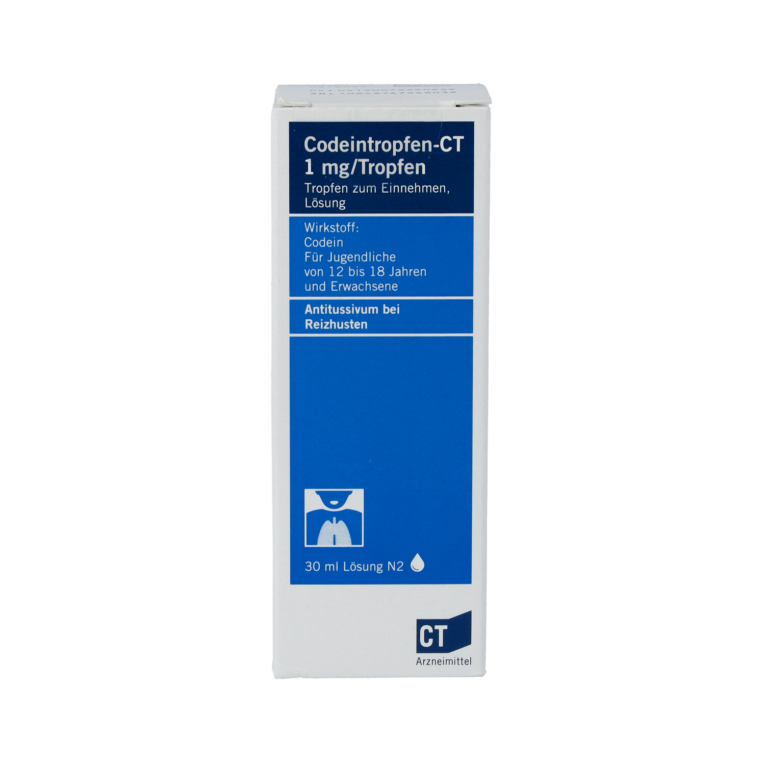 CODEINTROPFEN-CT 1 mg