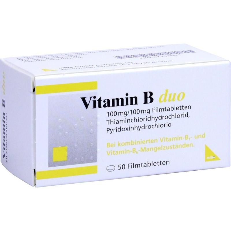 VITAMIN B DUO Filmtabletten