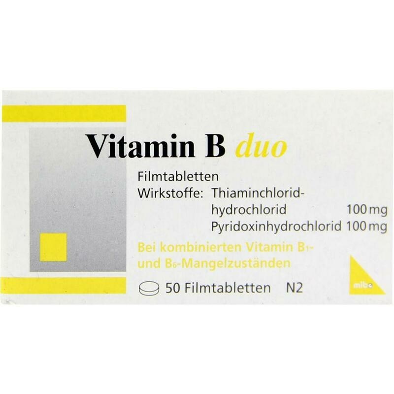 VITAMIN B DUO Filmtabletten