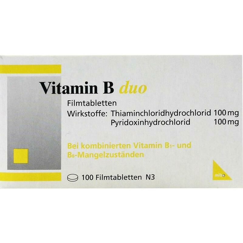 VITAMIN B DUO Filmtabletten
