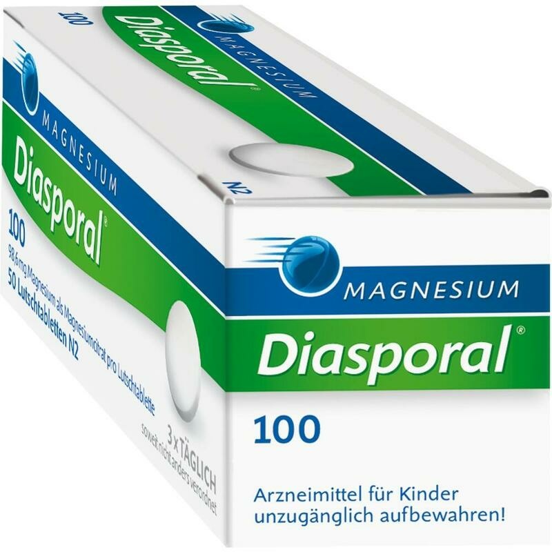MAGNESIUM DIASPORAL 100 Lutschtabletten