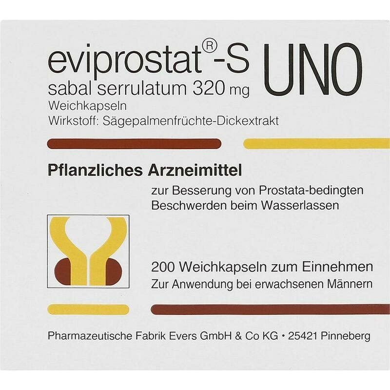 EVIPROSTAT-S sabal serrulatum 320 uno Kapseln