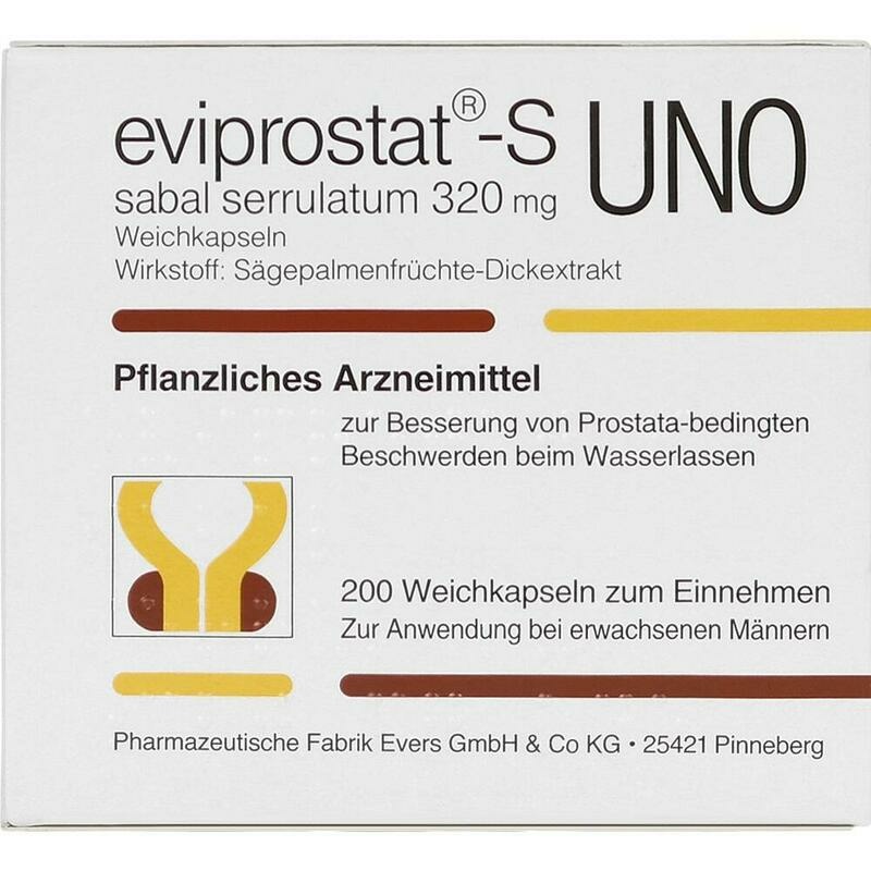 EVIPROSTAT-S sabal serrulatum 320 uno Kapseln