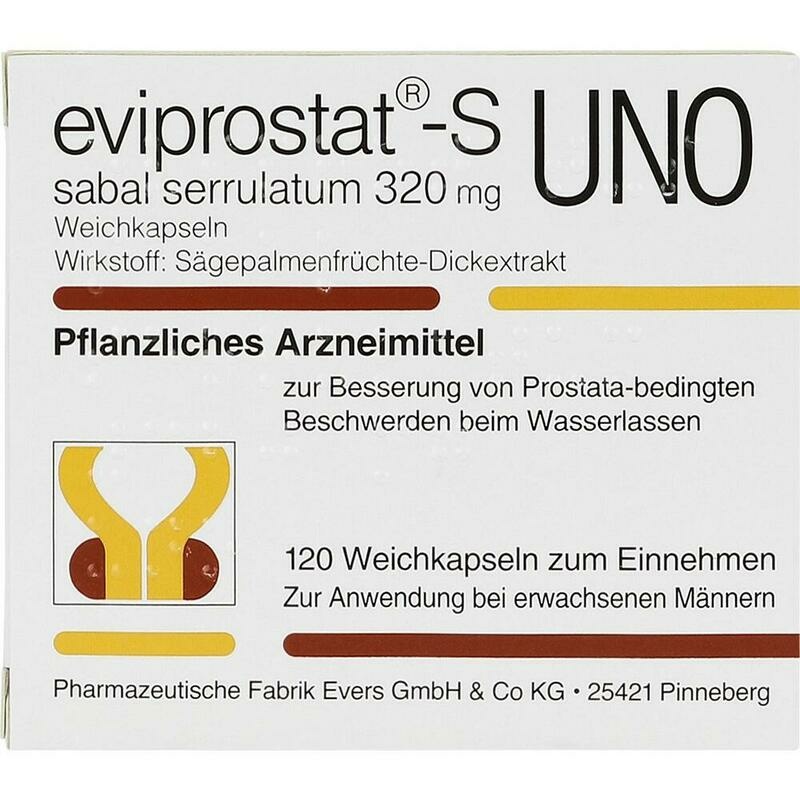 EVIPROSTAT-S sabal serrulatum 320 uno Kapseln