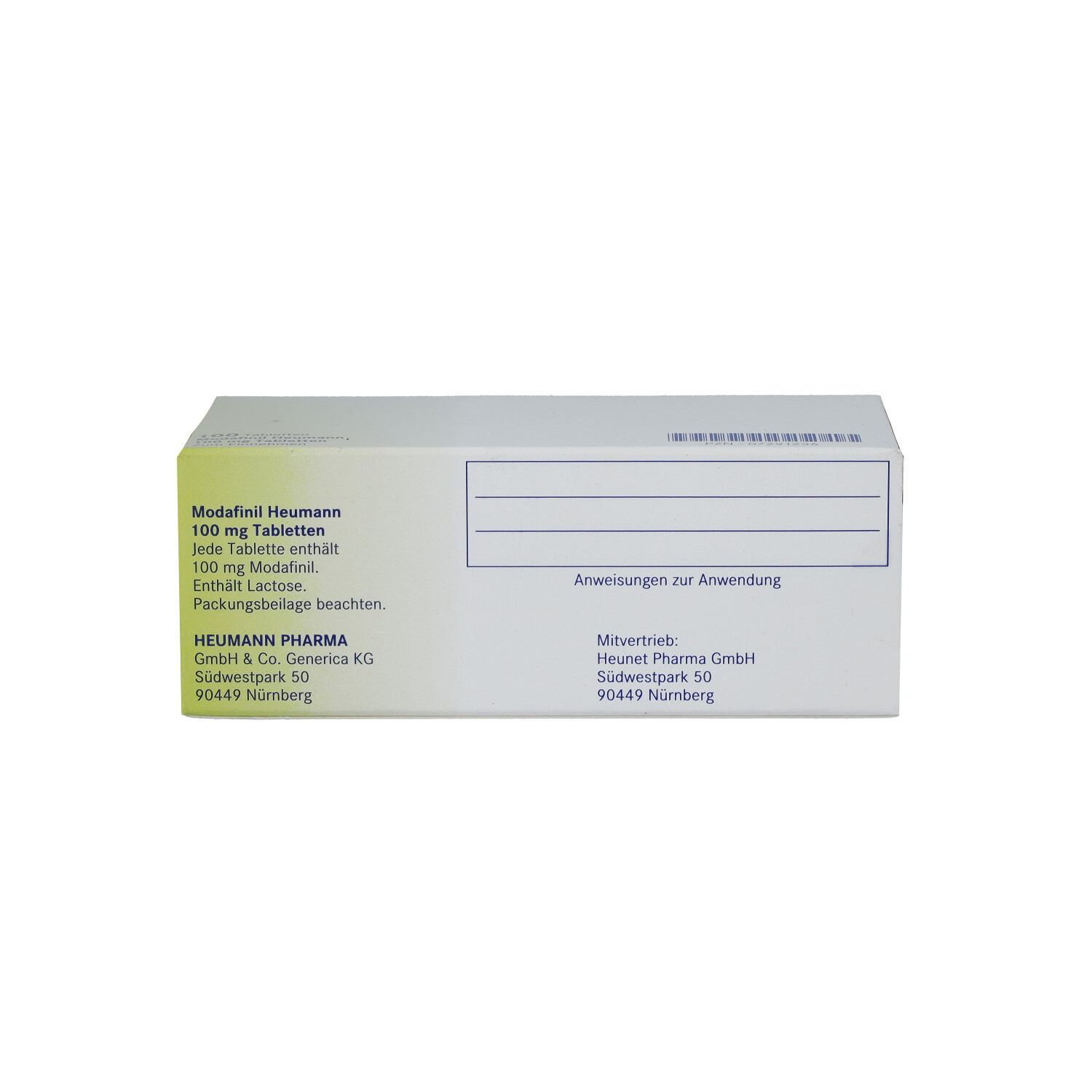 MODAFINIL Heumann 100 mg Tabletten