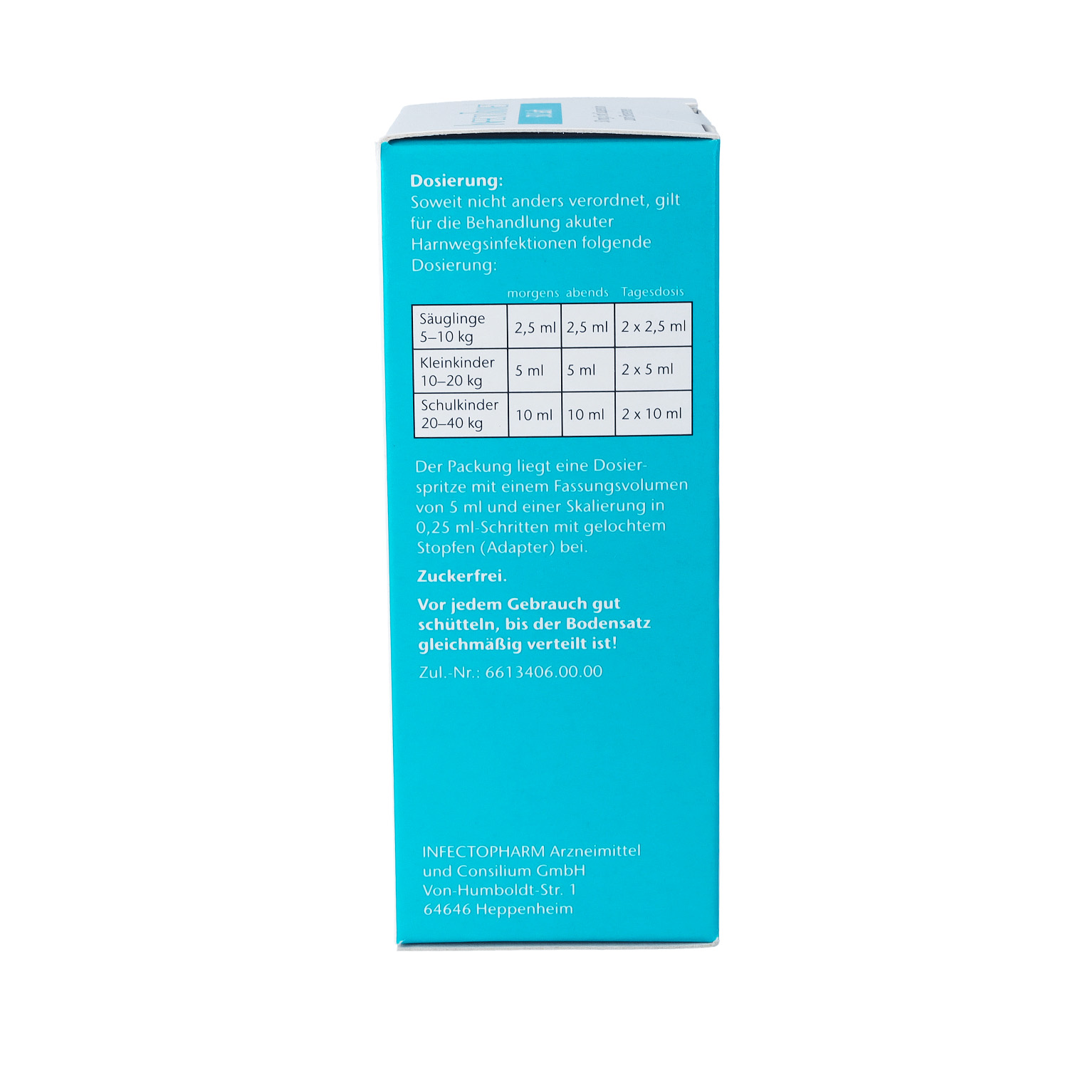 INFECTOTRIMET 50 Saft Suspension zum Einnehmen