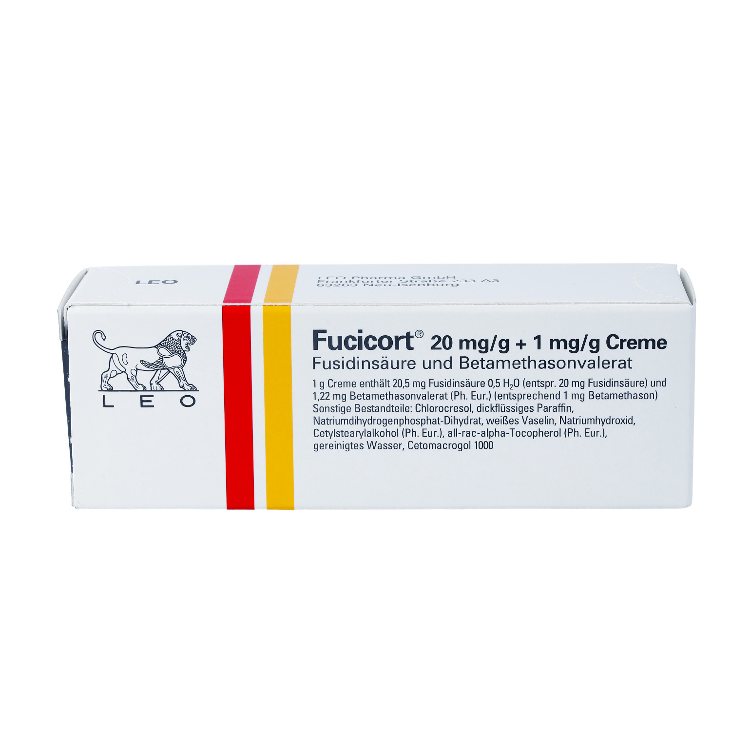 FUCICORT 20 mg/g + 1 mg/g Creme