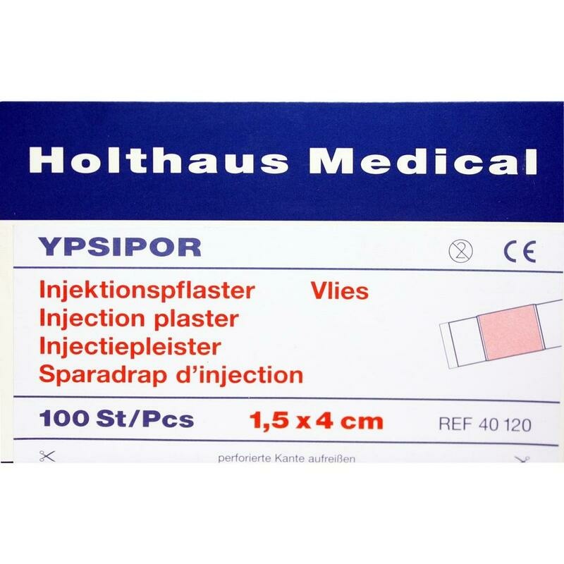 INJEKTIONSPFLASTER YPSIPOR 1,5x4 cm
