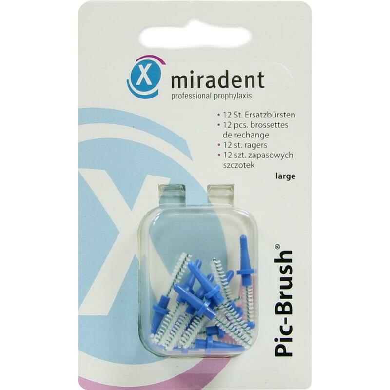 PIC BRUSH Interdentalb.Ersatzb.3 mm blau