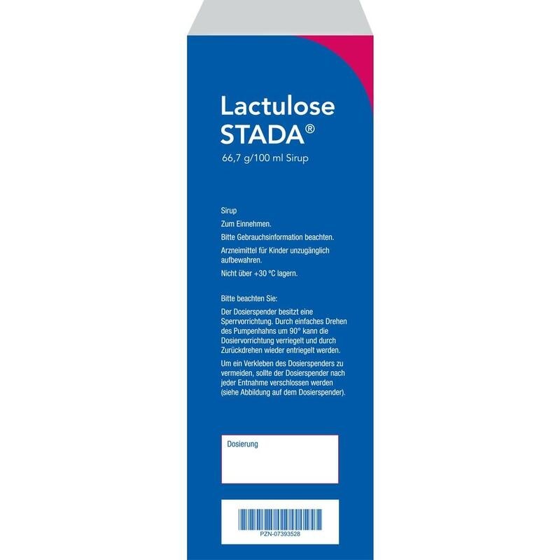 LACTULOSE STADA Sirup