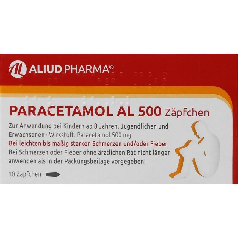 PARACETAMOL AL 500 Suppositorien
