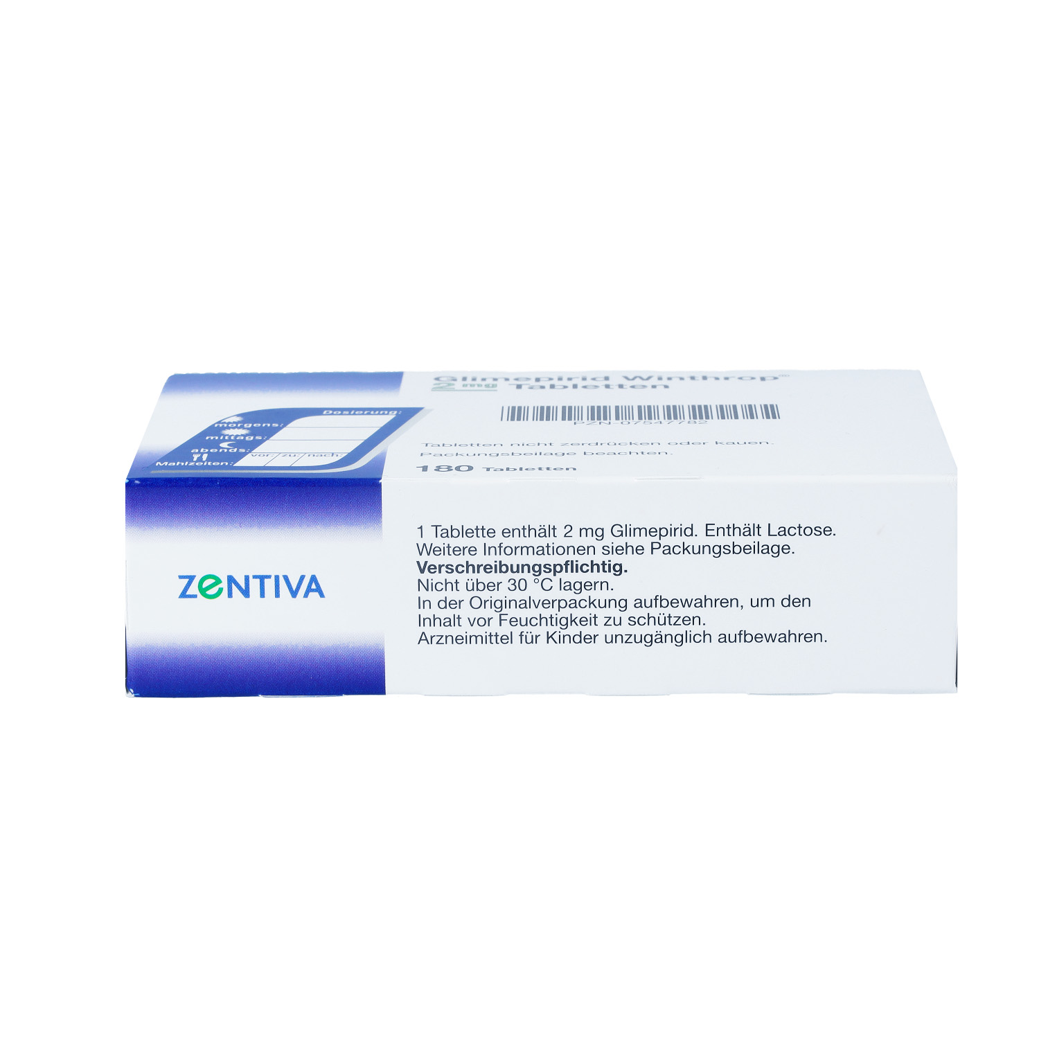 GLIMEPIRID Winthrop 2 mg Tabletten