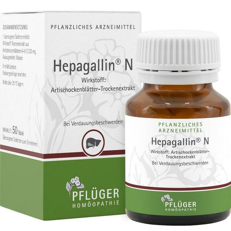 HEPAGALLIN N Dragees