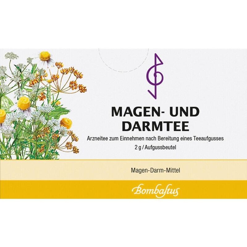 MAGEN- UND Darmtee Bombastus Filterbeutel