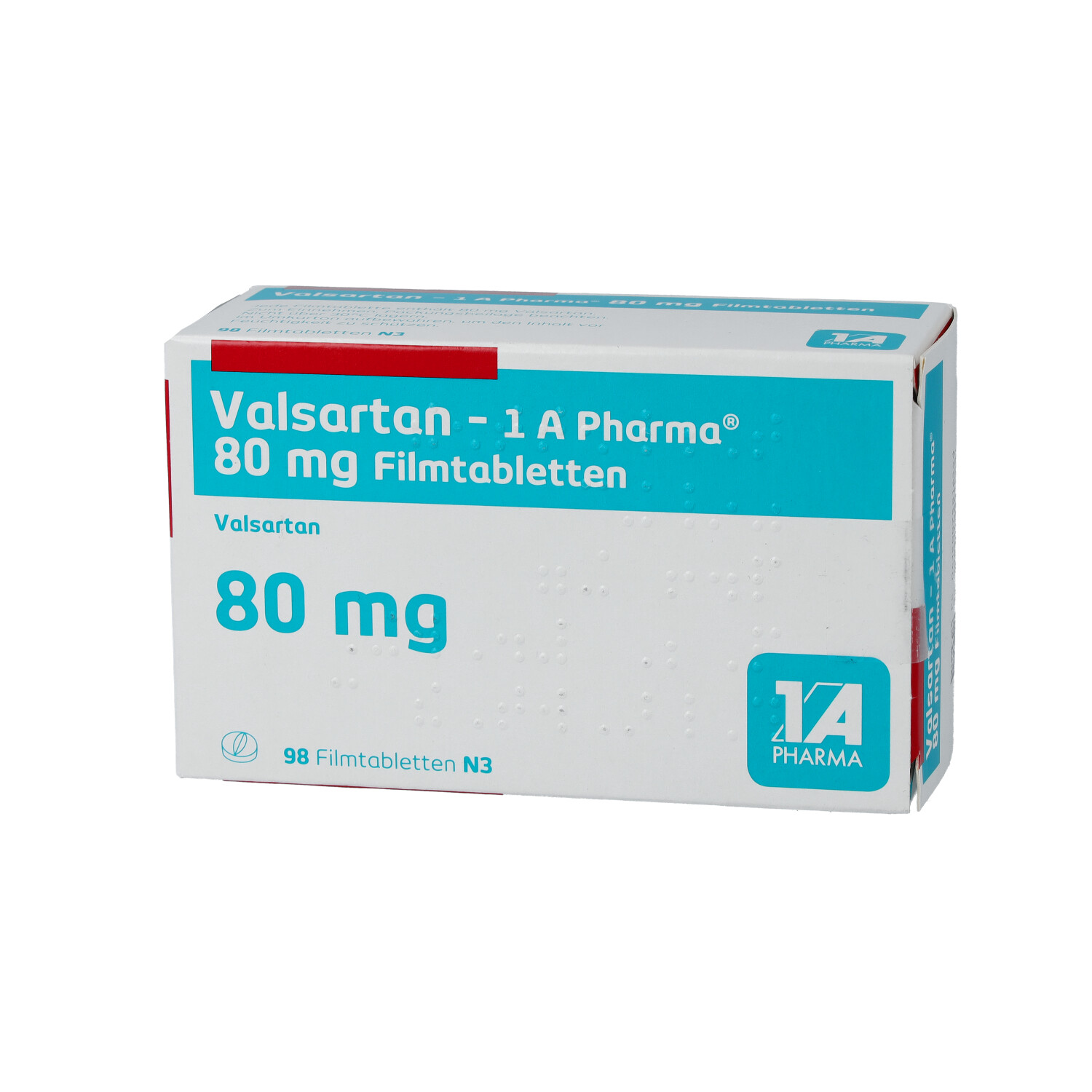 VALSARTAN-1A Pharma 80 mg Filmtabletten