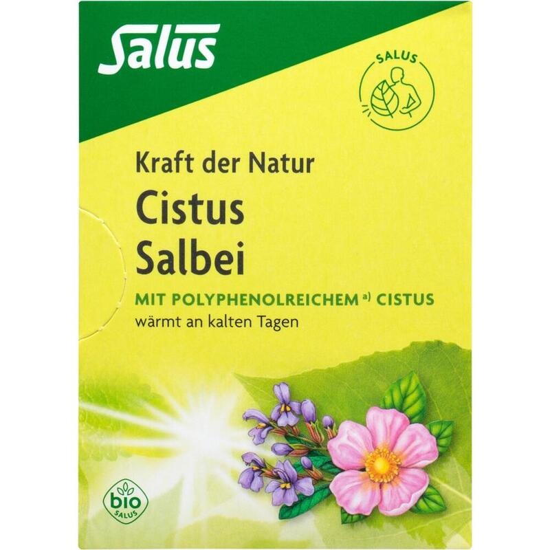 CISTUS SALBEI Kräutertee Kraft d.Natur Salus Fbtl.