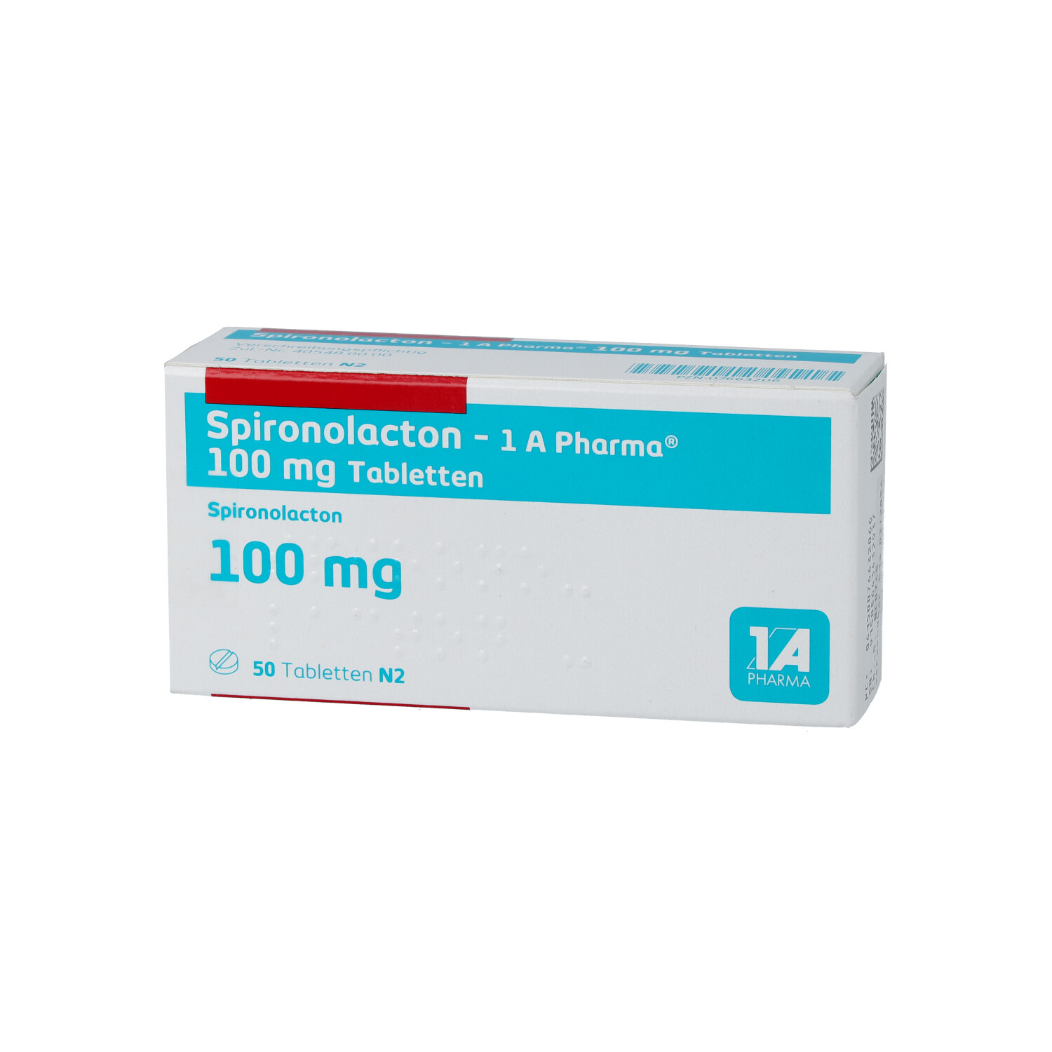SPIRONOLACTON-1A Pharma 100 mg Tabletten