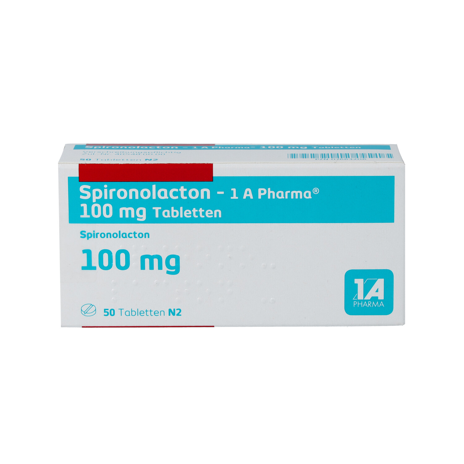 SPIRONOLACTON-1A Pharma 100 mg Tabletten