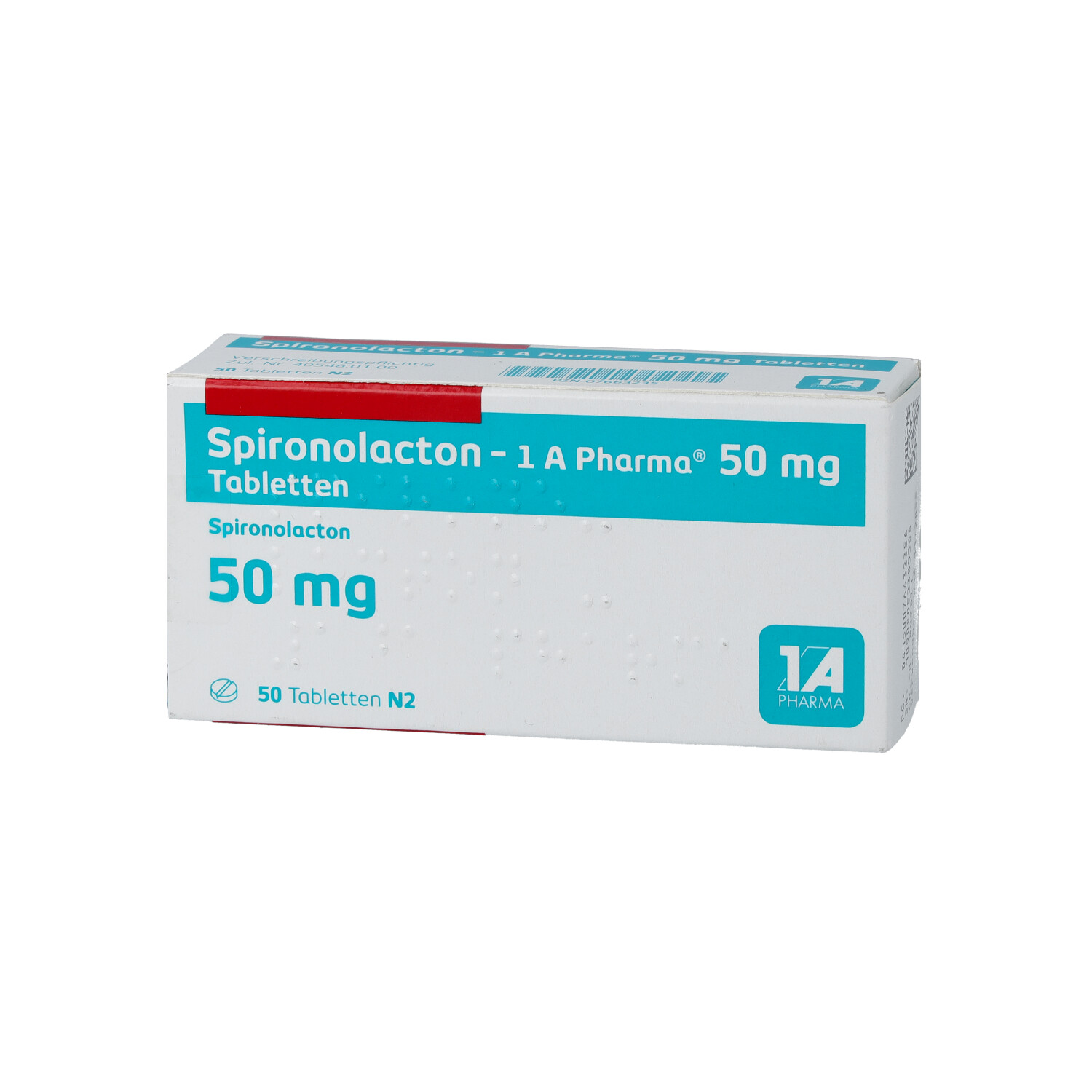 SPIRONOLACTON-1A Pharma 50 mg Tabletten