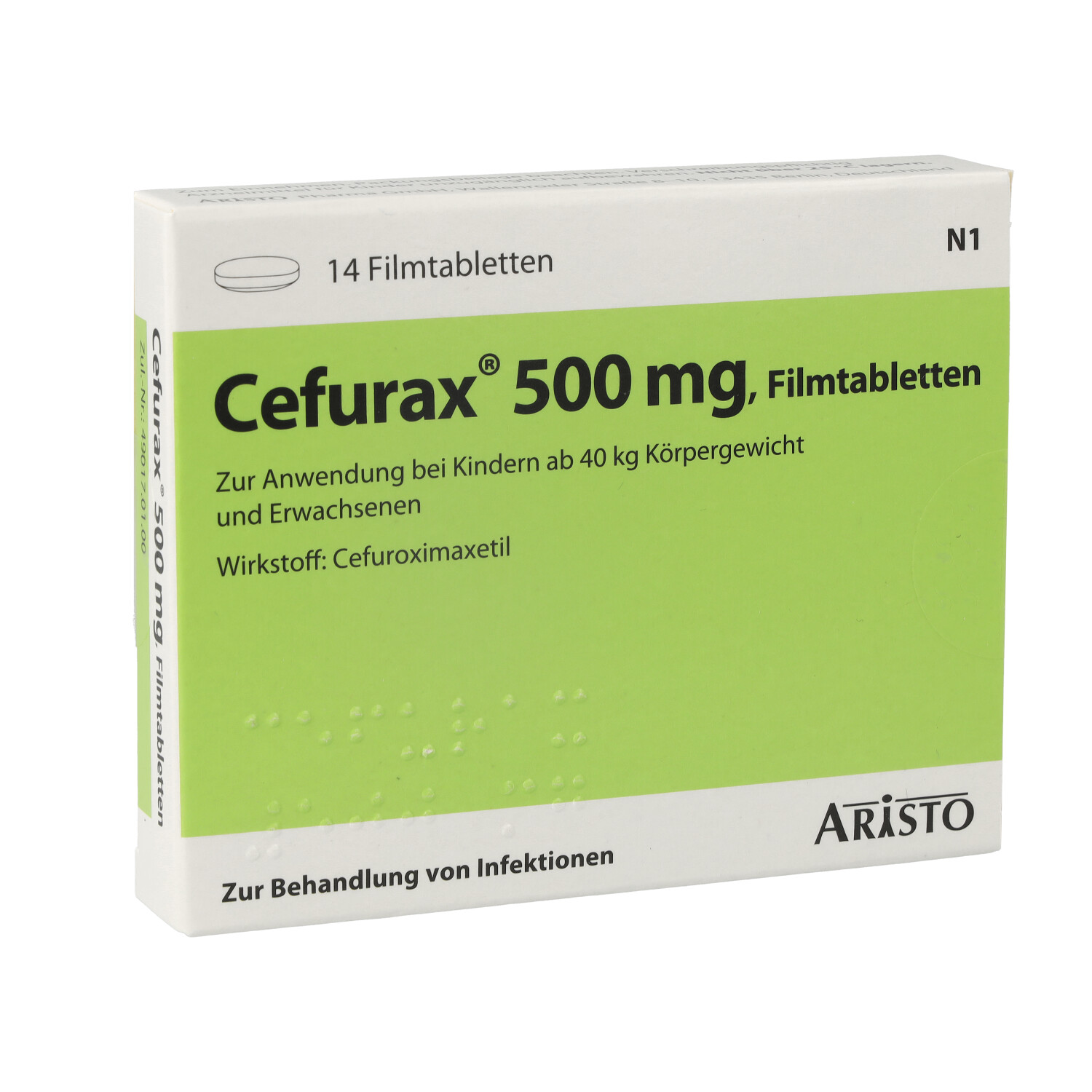 CEFURAX 500 mg Filmtabletten