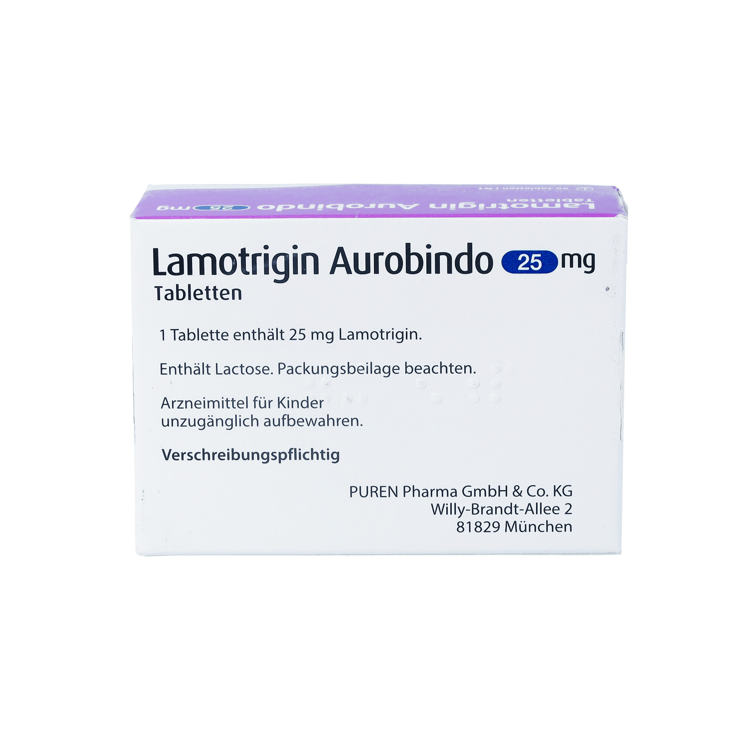 LAMOTRIGIN Aurobindo 25 mg Tabletten