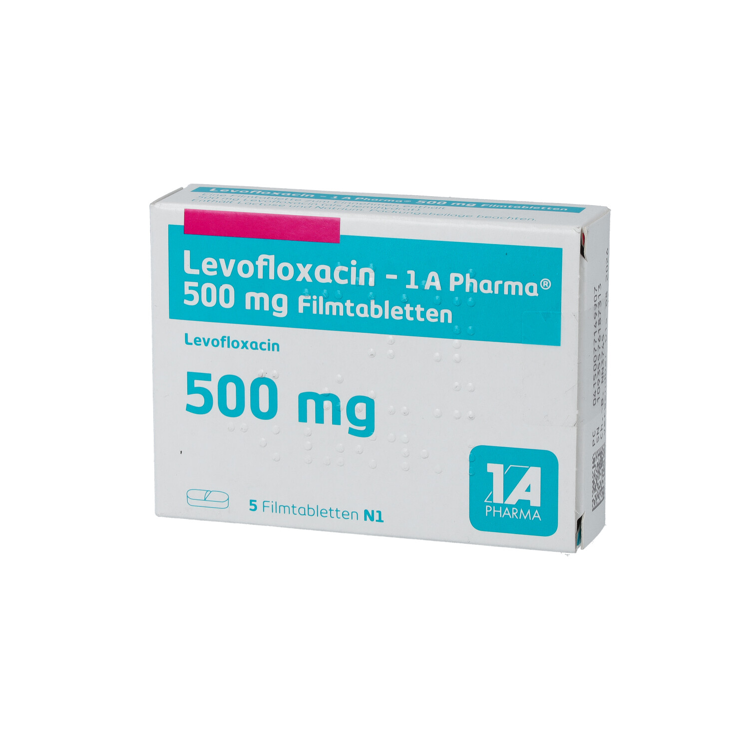 LEVOFLOXACIN-1A Pharma 500 mg Filmtabletten
