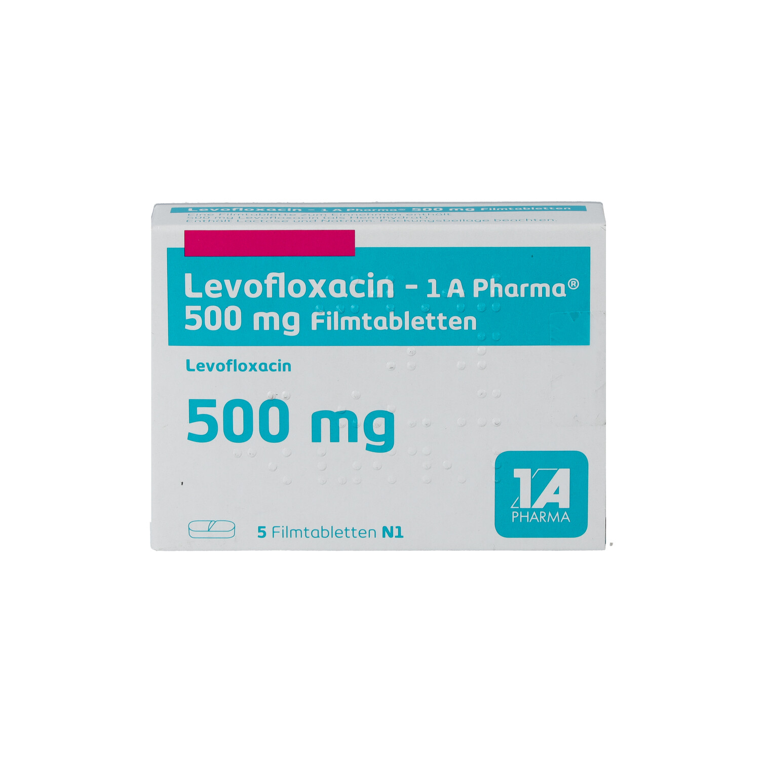 LEVOFLOXACIN-1A Pharma 500 mg Filmtabletten