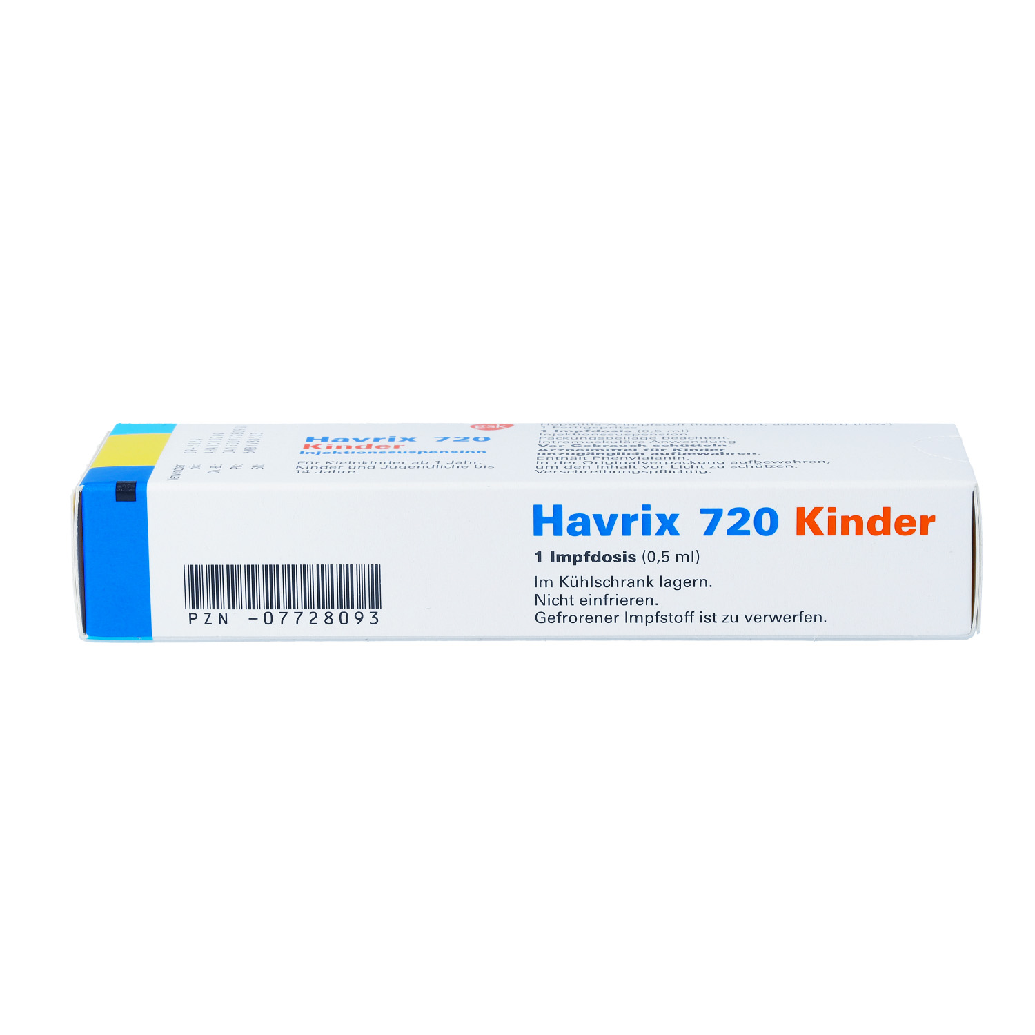 HAVRIX 720 Kinder Inj.-Susp.i.e.Fertigspritze