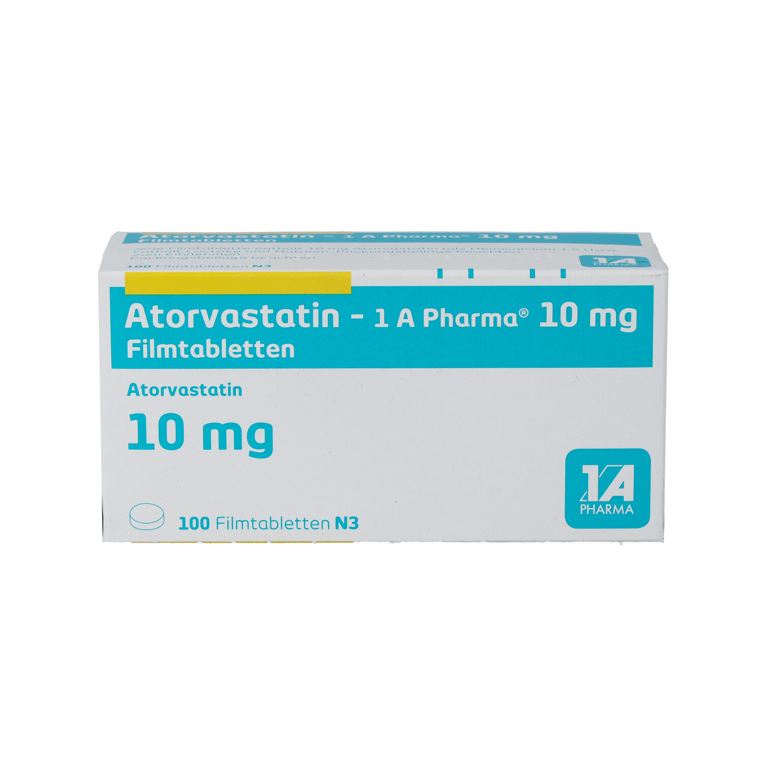 ATORVASTATIN-1A Pharma 10 mg Filmtabletten