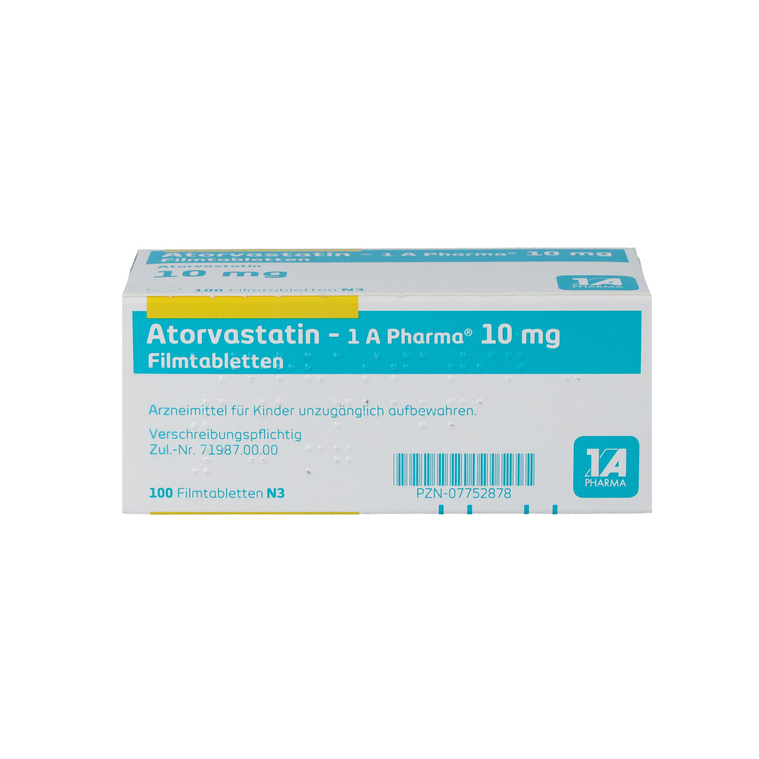 ATORVASTATIN-1A Pharma 10 mg Filmtabletten