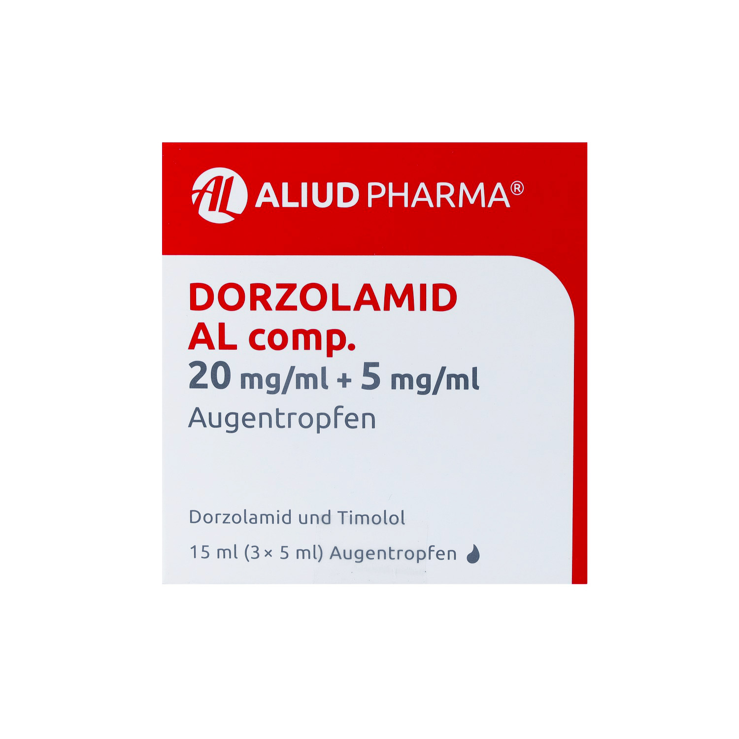 DORZOLAMID AL comp.20 mg/ml + 5 mg/ml Augentropfen